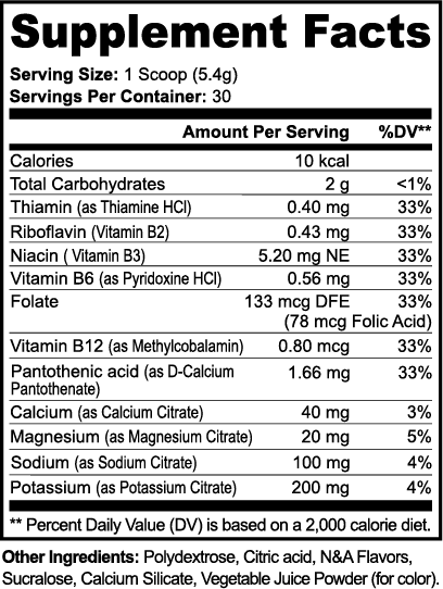 Hydration Powder Matcha Green Tea