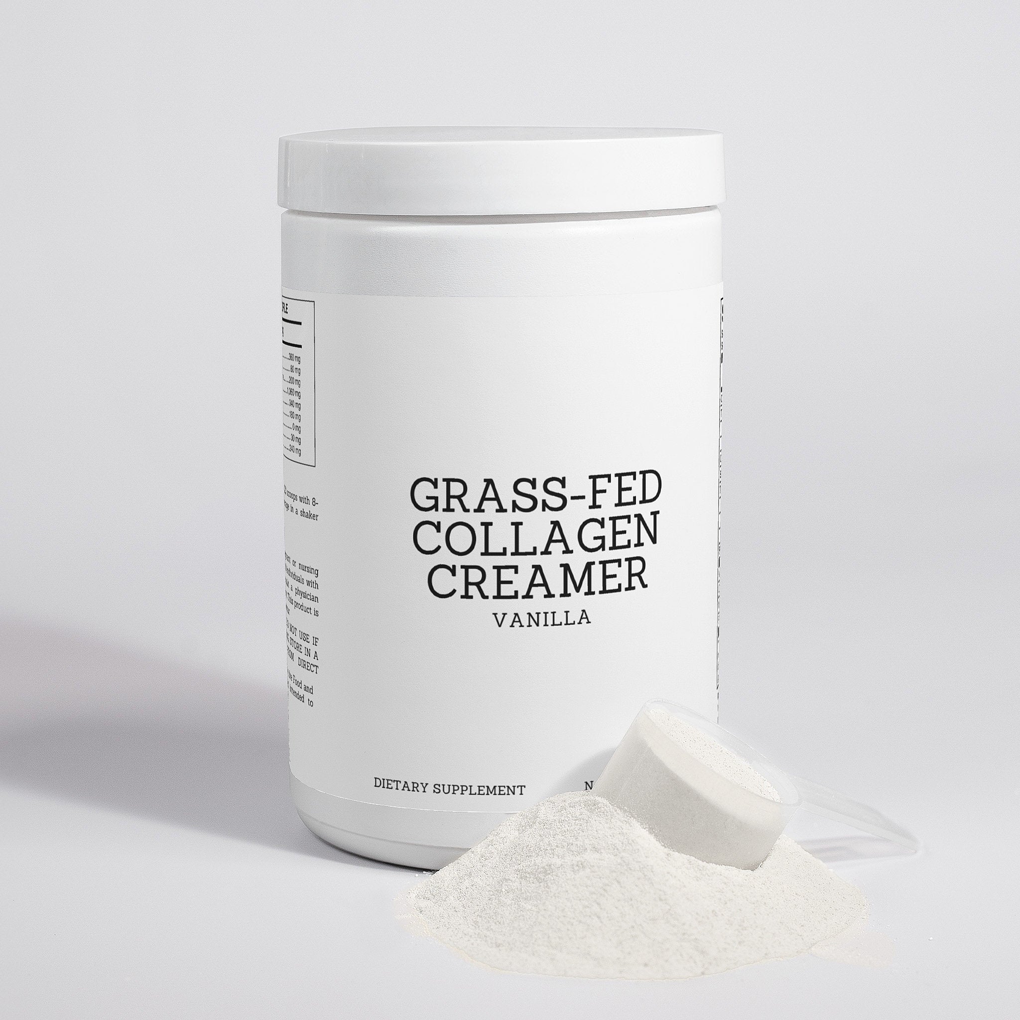 Grass-Fed Collagen Creamer (Vanilla)