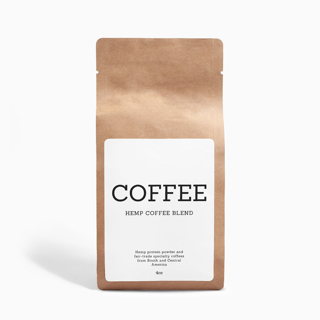 Hemp Coffee Blend - Medium Roast 4oz