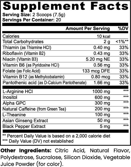 Focus Powder Sour Grape