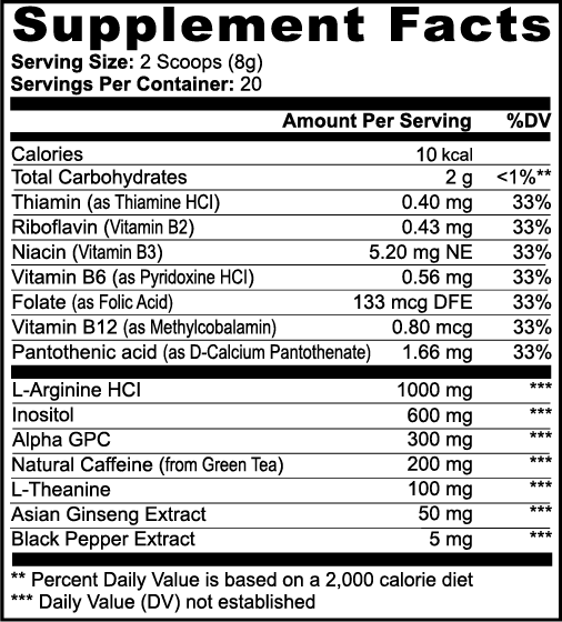 Focus Powder Sour Candy