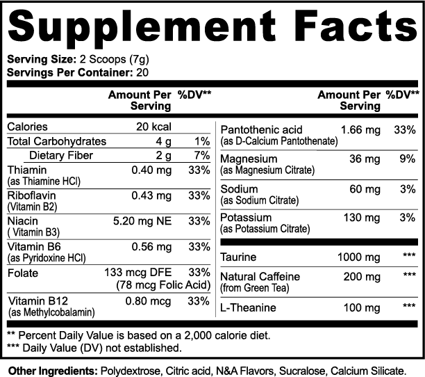 Energy Powder Lychee